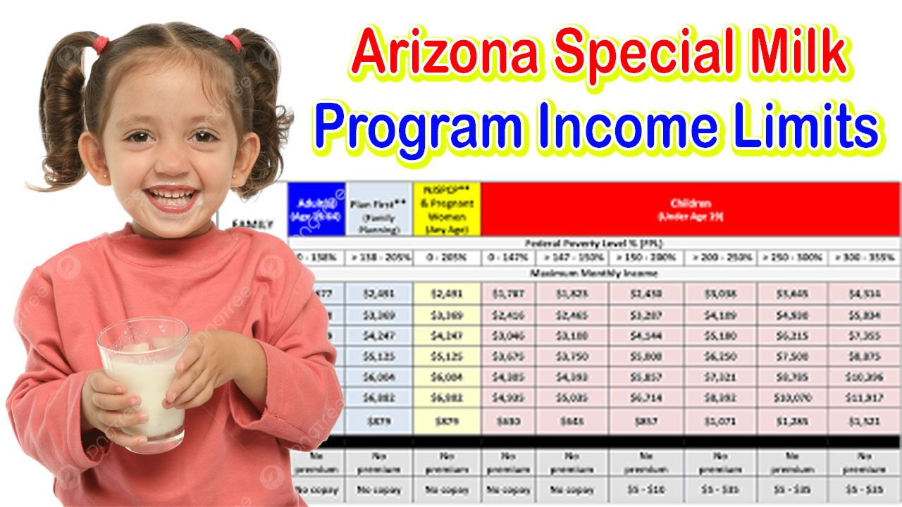Arizona Special Milk Program Income Limits 2024