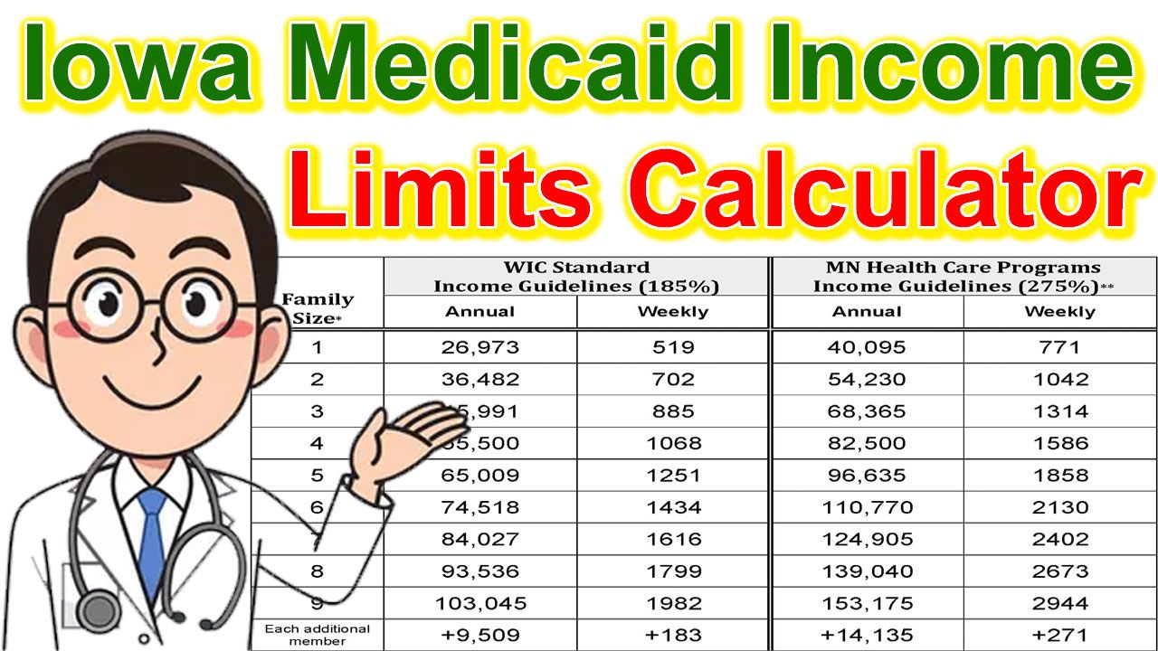 Iowa Medicaid Income Limits 2024 And Eligibility Calculator