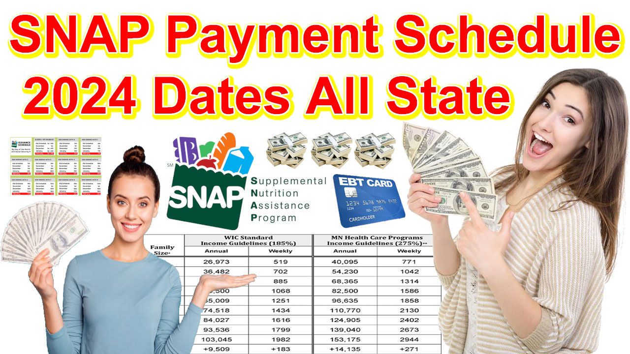 SNAP Payment Schedule 2024 PDF